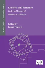 Rhetoric and Scripture - Thomas H. Olbricht