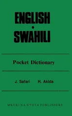 English Swahili Pocket Dictionary - J.F. Safari