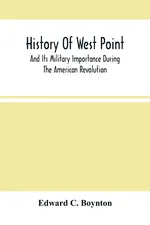 History Of West Point - Boynton Edward C.
