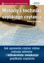 Metody i techniki szybkiego czytania - Paweł Sygnowski