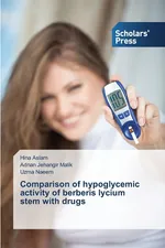 Comparison of hypoglycemic activity of berberis lycium stem with drugs - Hina Aslam
