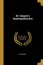 Dr. Caspari's Homoopathischer - Hartmann