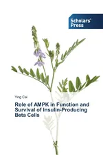 Role of AMPK in Function and Survival of Insulin-Producing Beta Cells - Ying Cai