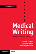 Medical Writing - Neville W. Goodman