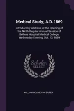 Medical Study, A.D. 1869 - Buren William Holme Van
