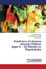Predictors of Anemia among Children Aged 6 - 59 Months in Popokabaka - Alex-Raphaël Baloji