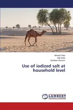 Use of iodized salt at household level - Ahmed Tahir