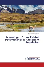 Screening of Stress Related Determinants in Adolescent Population - Praveen Devanandan