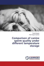Comparison of canine sperm quality under different temperature storage - Paulo Borges