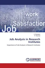 Job Analysis in Research Institutes - A. Selvakani