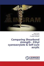 Comparing Shearbond strength - Ethyl cyanoacrylate & Self-cure acrylic - Jacob John