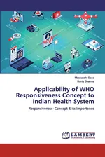 Applicability of WHO Responsiveness Concept to Indian Health System - Meenakshi Sood