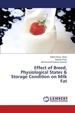 Effect of Breed, Physiological States & Storage Condition on Milk Fat - Bakht Daraz Khan