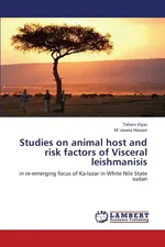 Studies on animal host and risk factors of Visceral leishmanisis - Tahani Elyas