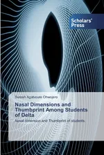 Nasal Dimensions and Thumbprint Among Students of Delta - Ohwojero Suresh Agatvoure