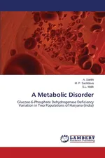 A Metabolic Disorder - A. Santhi
