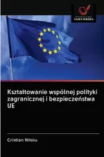 Kształtowanie wspólnej polityki zagranicznej i bezpieczeństwa UE - Cristian Nitoiu