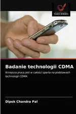 Badanie technologii CDMA - Dipok Chandra Pal