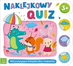 Naklejkowy quiz 3+ Aktywizująca książeczka malucha - Agnieszka Bator