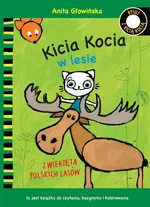 Kicia Kocia w lesie Kolorowanka - Anita Głowińska