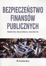 Bezpieczeństwo finansów publicznych - Ciak Jolanta Maria