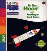 Learn with Peppa Phonics Level 2 Book 5 - To the Moon! and Peeking in Rock Pools (Phonics Reader)