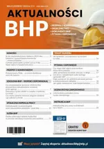 Aktualności BHP - MAJ/CZERWIEC 2023/213 - Praca zbiorowa