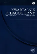 Kwartalnik Pedagogiczny 4(266)/2022