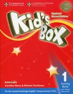 Kids Box Updated Second Edition 1 Activity Book with Online Resources - Caroline Nixon