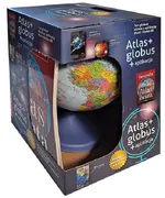 Pakiet edukacyjny Globus polityczny + Atlas geograficzny świata