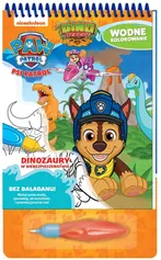 Psi Patrol Wodne kolorowanie Dinozaury w niebezpieczeństwie