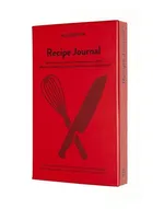 Notes Moleskine Passion Journal Recipe czerwony