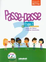 Passe-Passe 2 etape 2 Podręcznik + ćwiczenia + CD - Laurent Pozzana