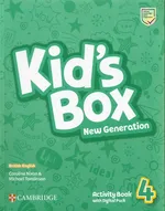 Kid's Box New Generation 4 Activity Book with Digital Pack - Caroline Nixon