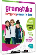 Gramatyka Klasa 2-3 Karty pracy w szkole i w domu - Marta Kurdziel