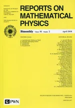 Reports on Mathematical Physics 81/2 wersja krajowa