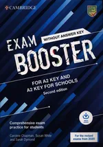 Exam Booster for A2 Key and A2 Key for Schools without Answer Key with Audio for the Revised 2020 Exams - Caroline Chapman