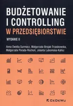 Budżetowanie i controlling w przedsiębiorstwie - Małgorzata Brojak-Trzaskowska