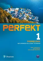 Perfekt 1 Język niemiecki Podręcznik + kod (interaktywny podręcznik + interaktywny zeszyt ćwiczeń) - Beata Jaroszewicz
