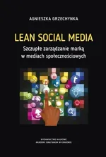 Lean Social Media - Agnieszka Grzechynka