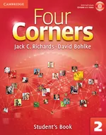 Four Corners 2 Student's Book with Self-study CD-ROM - David Bohlke