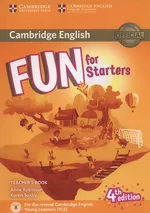 Fun for Starters Teacher’s Book + Downloadable Audio - Anne Robinson