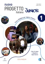 Nuovo Progetto italiano Junior 1 podręcznik + ćwiczenia - Telis Marin