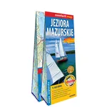 Jeziora Mazurskie 2-częściowa laminowana mapa żeglarska 1:60 000