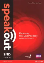 Speakout 2nd Edition Elementary Flexi Student's Book 1 + DVD - Frances Eales
