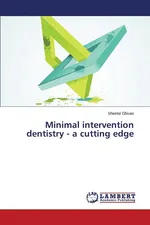 Minimal intervention dentistry - a cutting edge - Sheetal Ghivari