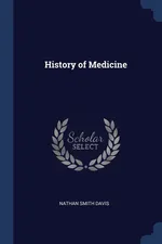 History of Medicine - Nathan Smith Davis