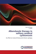 Albendazole therapy in solitary cerebral cysticercosis - Souza Aaron de