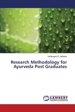 Research Methodology for Ayurveda Post Graduates - Vishwajeet G. Mehetre