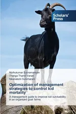 Optimization of management strategies to control kid mortality - Muthukumar Subramaniyan